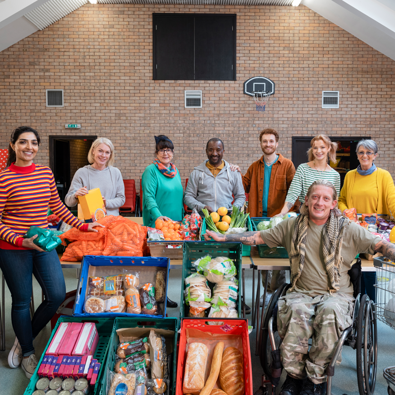 A group of people who are part of a community group