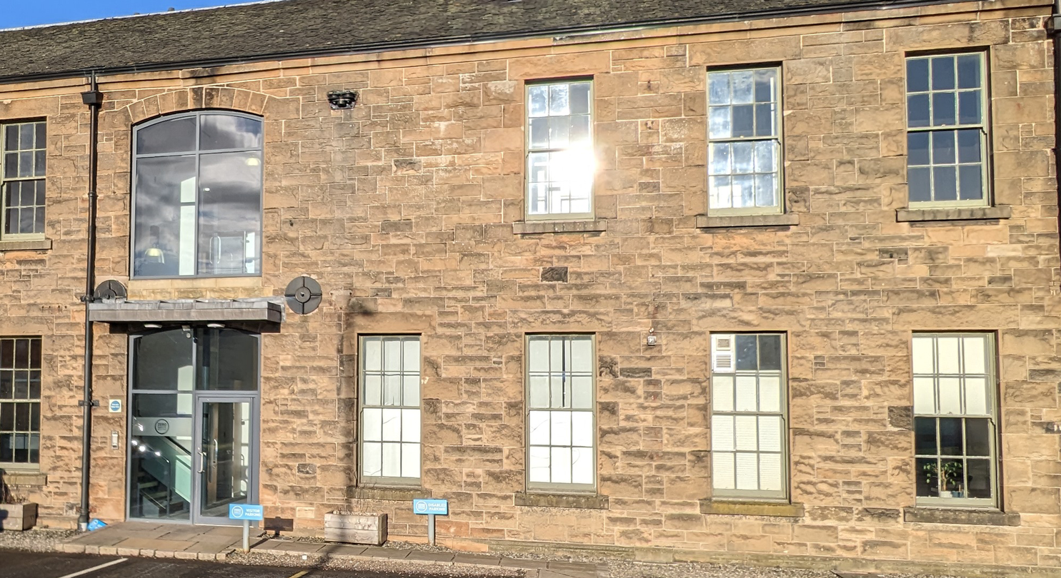 Zero Waste Scotland's office building in Stirling, Scotland