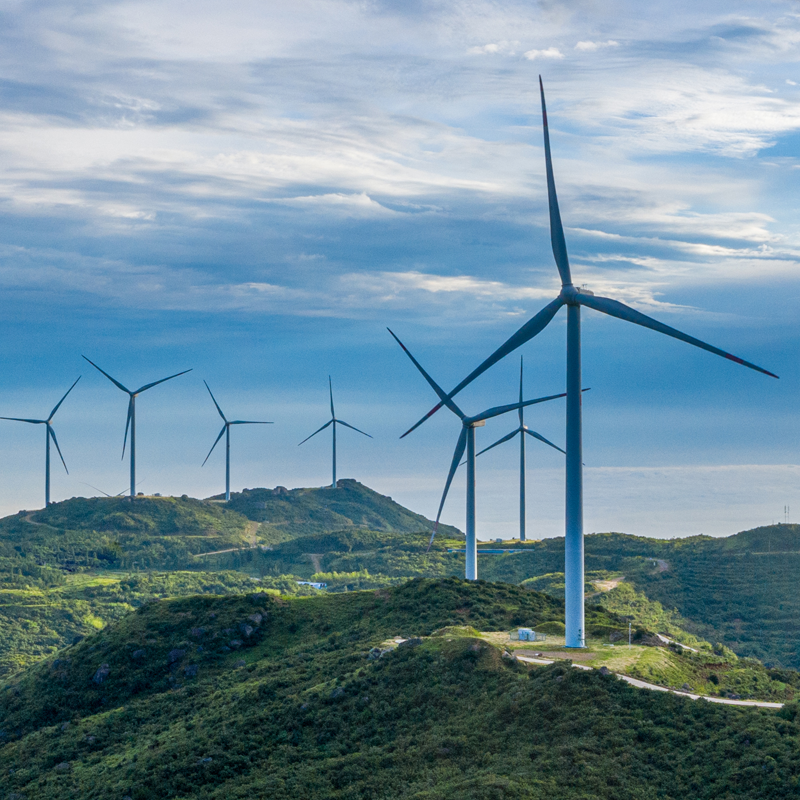 A group of onshore wind farms in Scotland