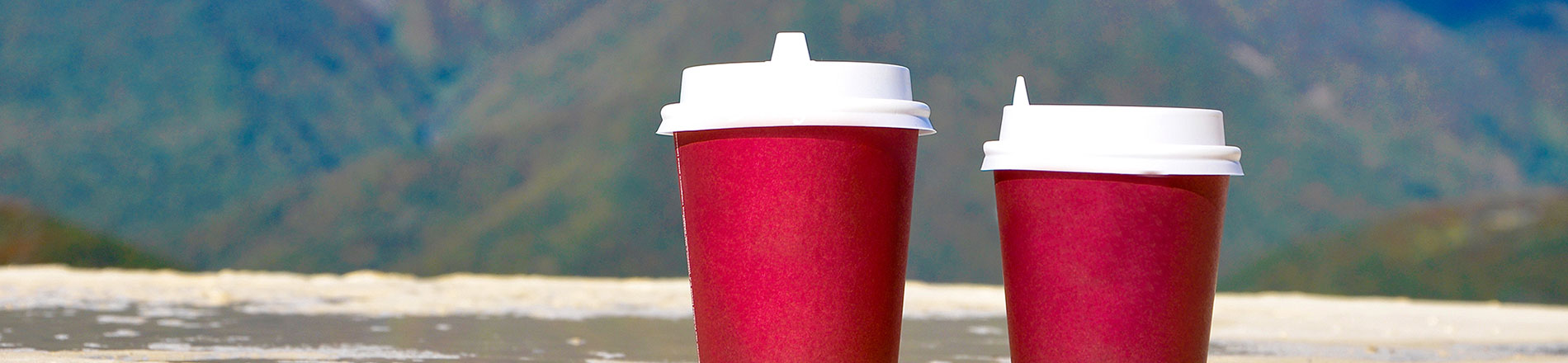 Disposable coffee cups